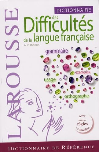 Larousse Dictionnaire Des Difficultes De La Langue Francaise Foreign Languages ​​& Dictionaries