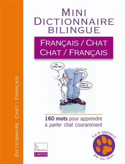 Product Image: Mini-dictionnaire bilingue français-chat, chat-français