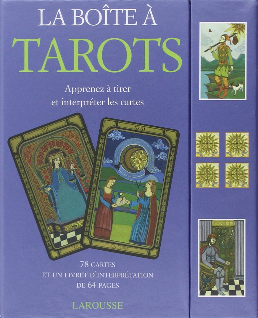 Coffret la Boite à Tarots - avec un jeu de tarots divinatoires book