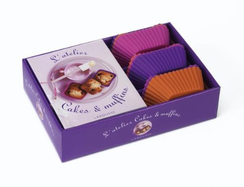 L'atelier cakes et muffins: Avec 9 moules en silicone Books