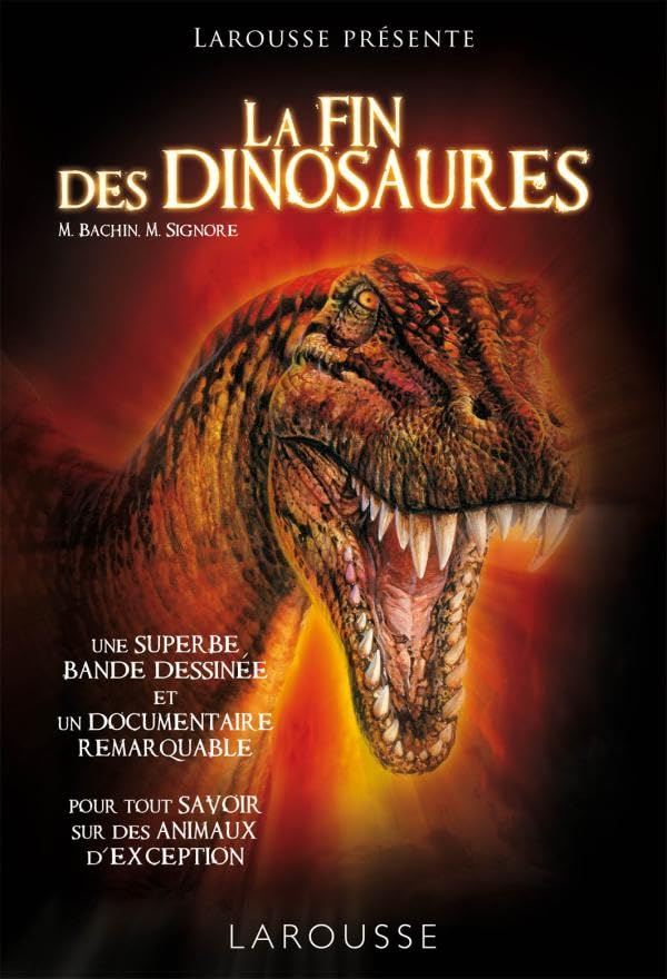 La fin des dinosaures book