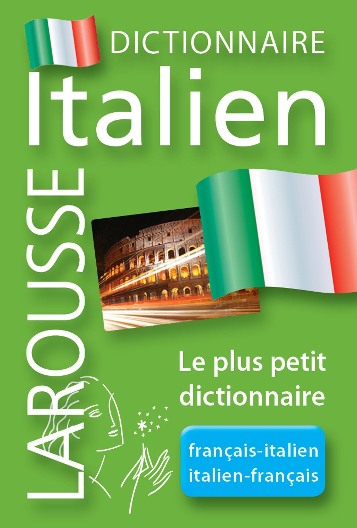 Dictionnaire Larousse italien : Français-italien - italien-français mini book