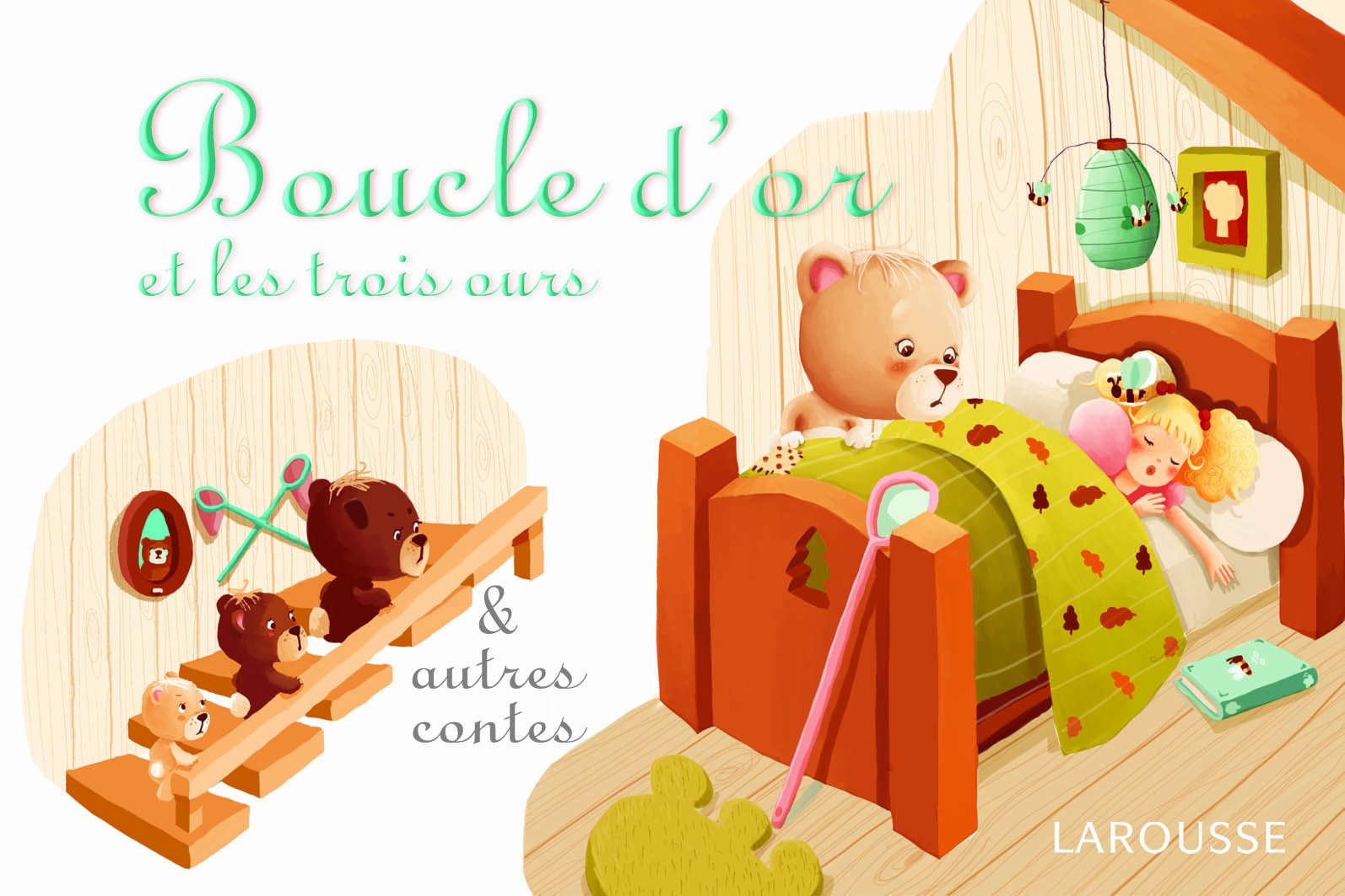 Boucle d'or et les trois ours et autres contes: Livre et service à thé miniature book