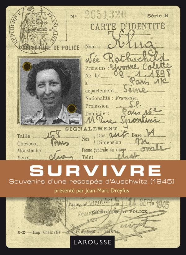 Survivre: Souvenirs d'une rescapée d'Auschwitz (1945) Books