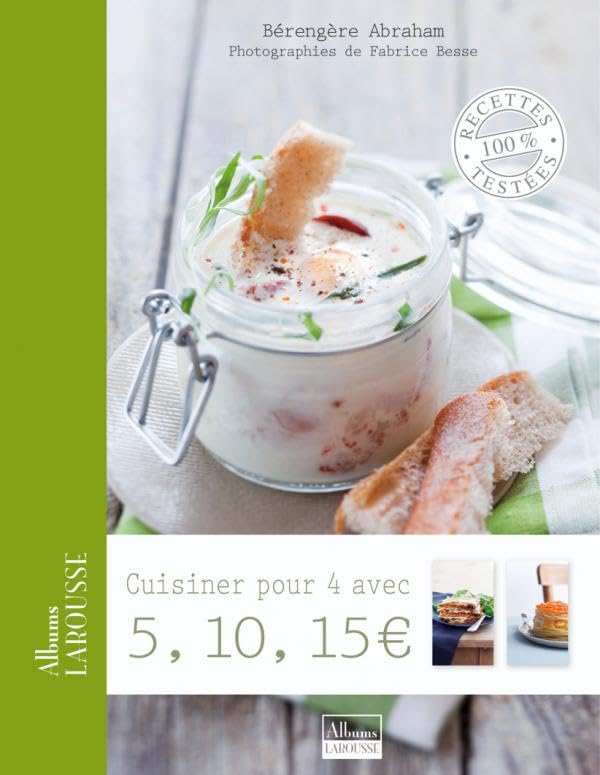 Cuisiner pour 4 avec 5,10,15 euros book