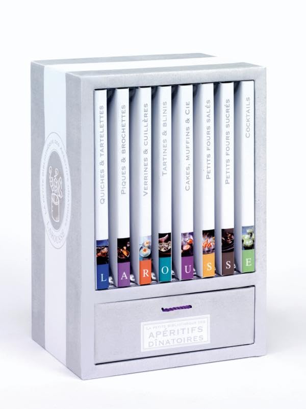 La petite bibliothèque des apéritifs dînatoires: En 8 volumes Books