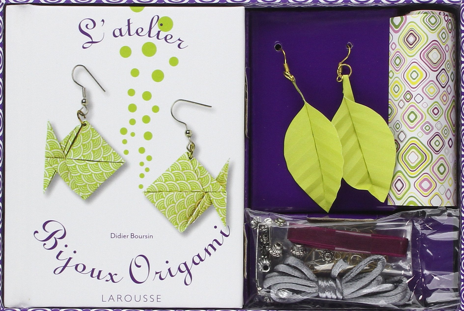 L'atelier bijoux en origami book