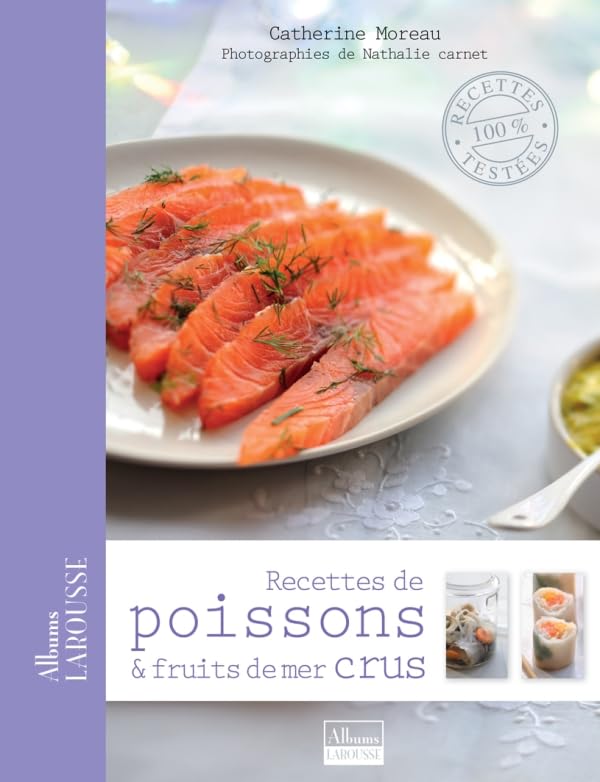 Recettes de poissons et fruits de mer crus book