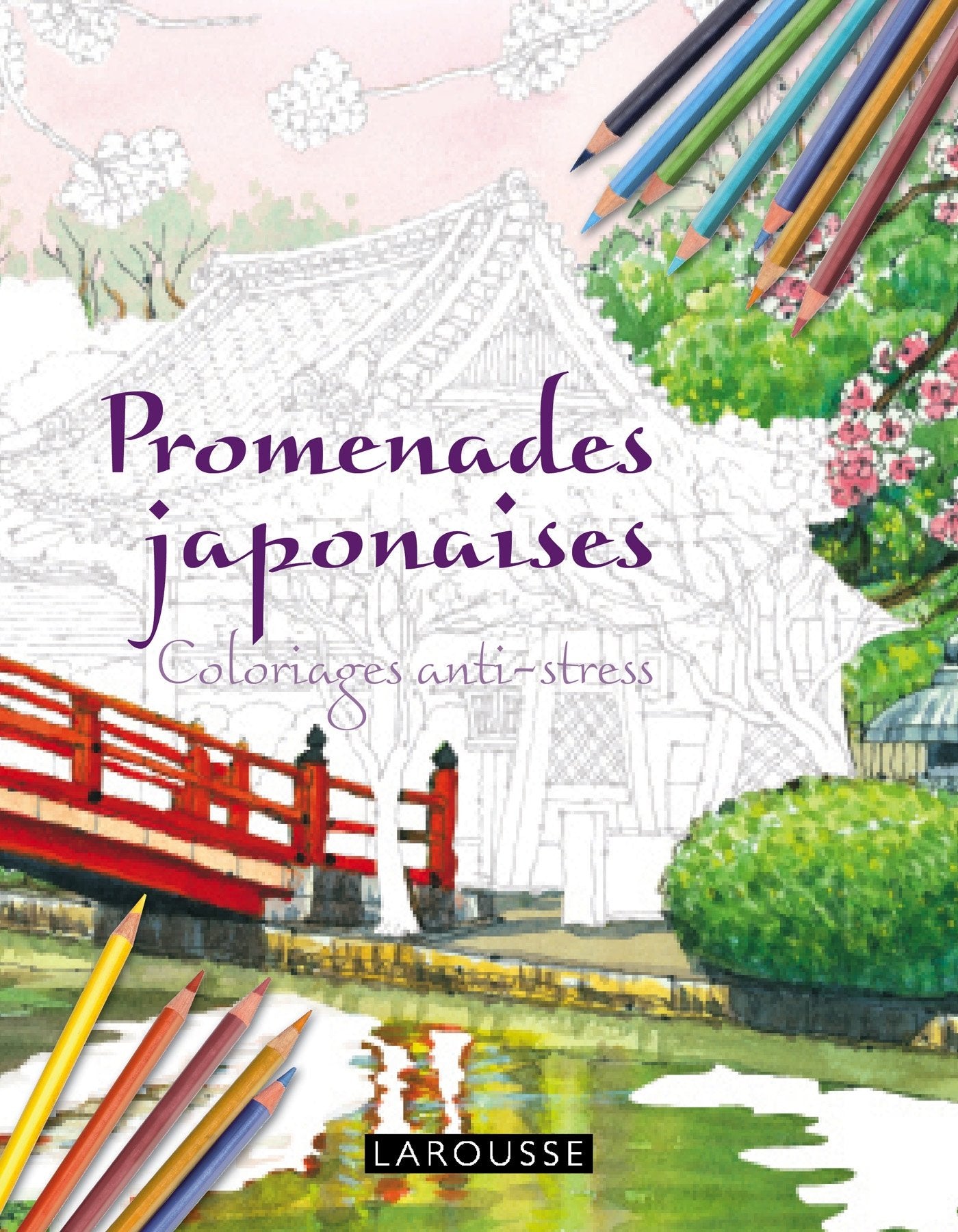Promenades japonaises Coloriages anti-stress Hobbies & Crafts