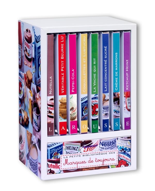 La petite bibliothèque des marques de toujours: 8 livres et un cahier de recette Books