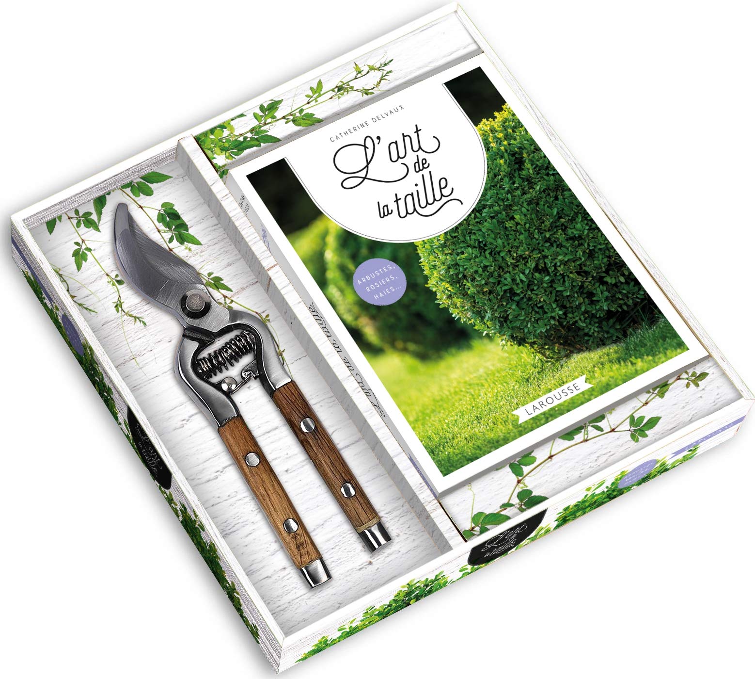 L'art de la taille: Arbustes, rosiers, haies... Avec 1 sécateur Leisure, Home & Garden