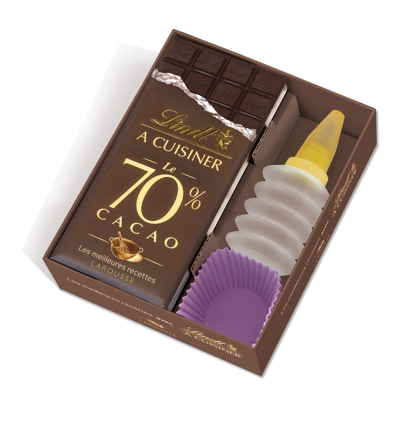 Coffret Lindt à cuisiner: Les meilleures recettes au chocolat Books