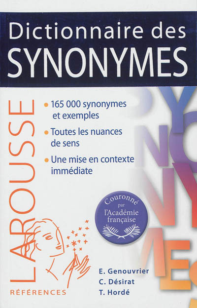 Product Image: Dictionnaire des synonymes
