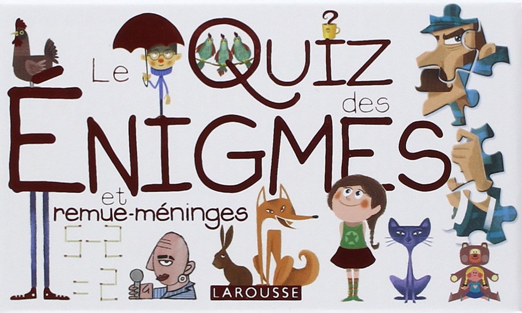 Le Quiz énigmes et remue-méninges Children's books