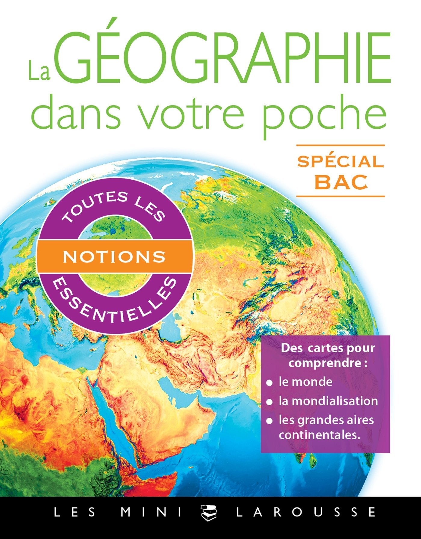 La géographie dans votre poche: Spécial BAC Foreign Languages ​​& Dictionaries