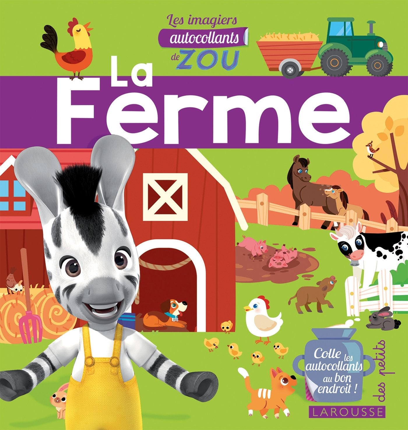 La ferme: Les imagiers autocollants de Zou Children's books