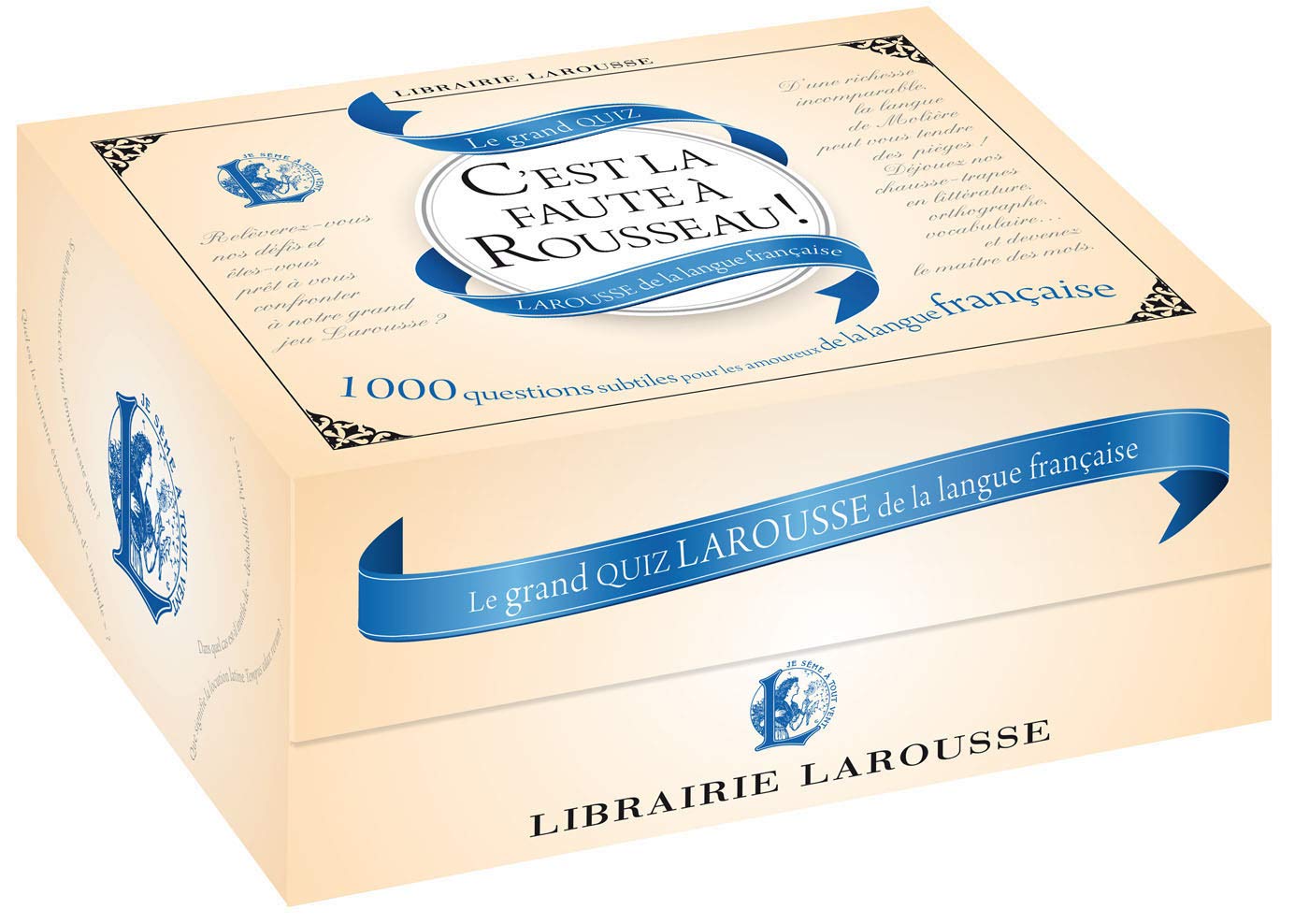 C'est la faute à Rousseau: Le grand quiz Larousse de la langue française Leisure, Home & Garden