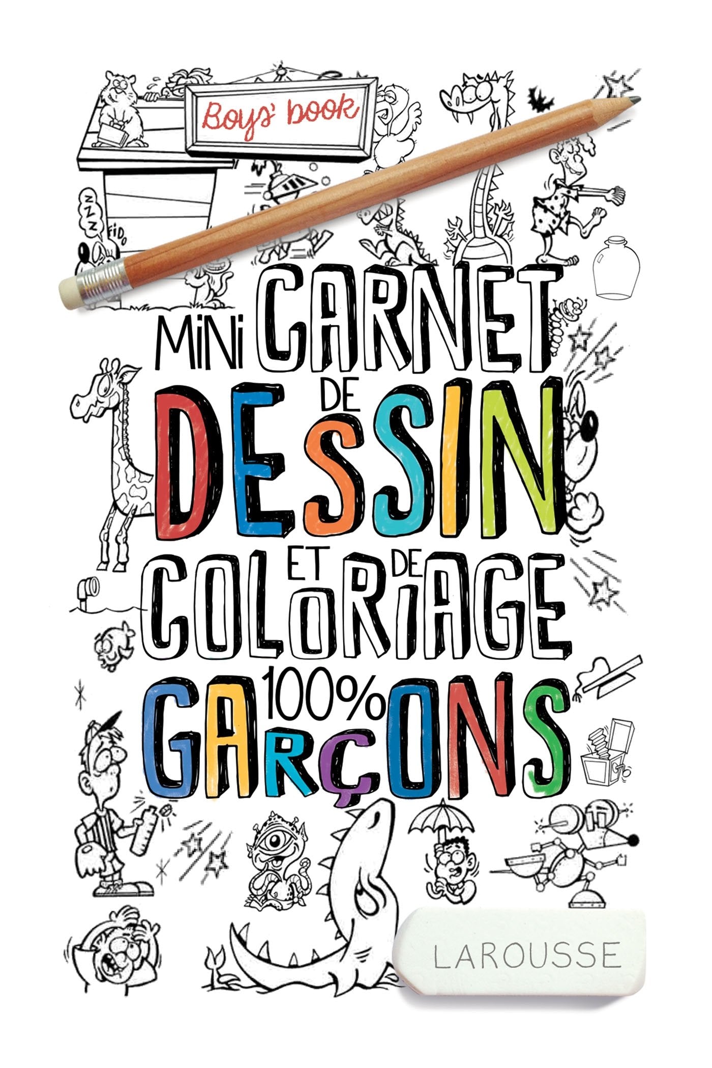 Mini-Carnet de dessins et coloriages 100% garçons Tiptoi & Games