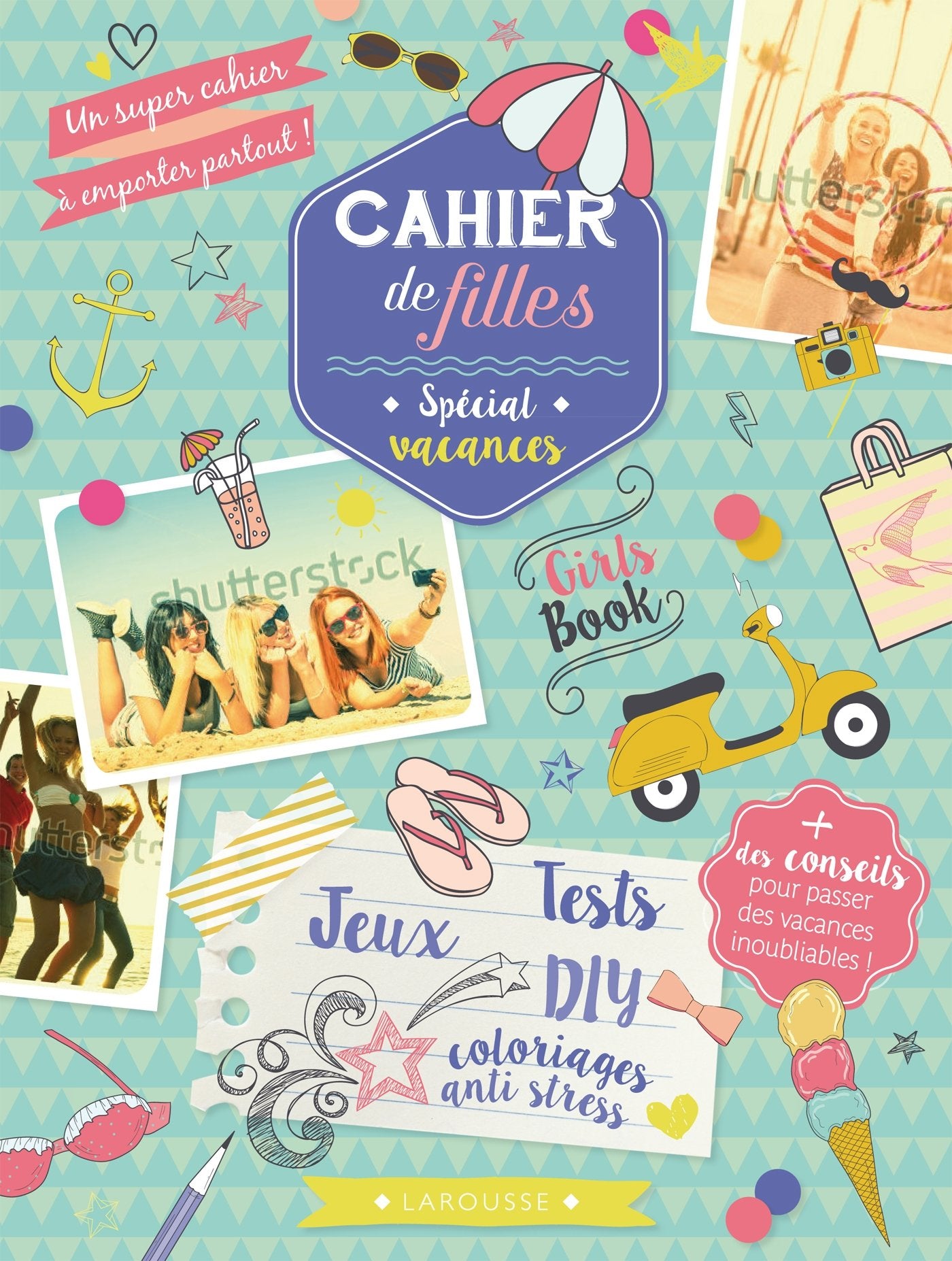 Le Girls Book Cahier de filles - spécial vacances Tiptoi & Games