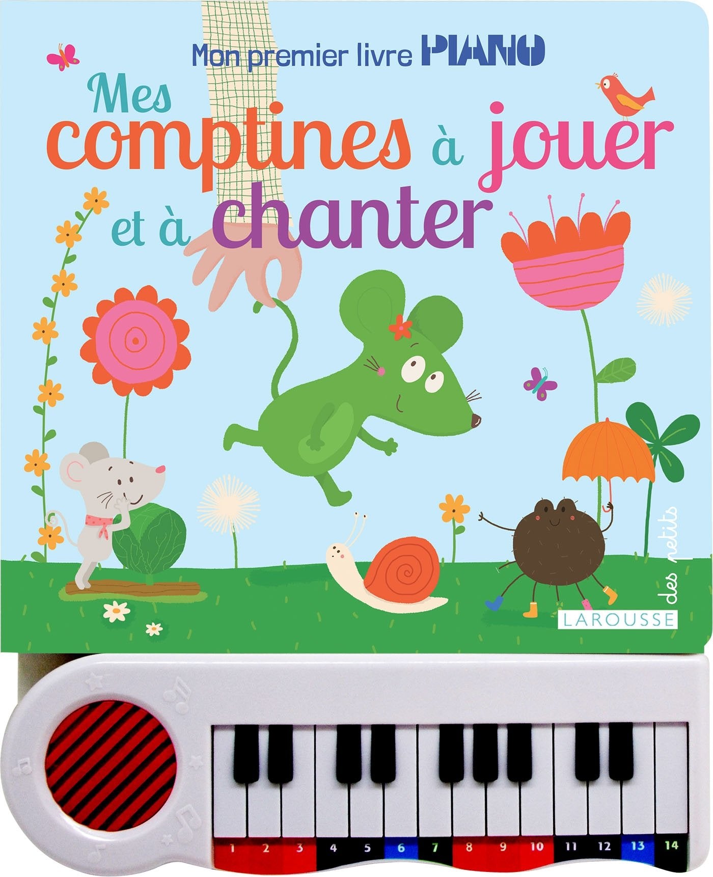 Mes comptines à jouer et à chanter: Mon premier livre piano Parents & Children