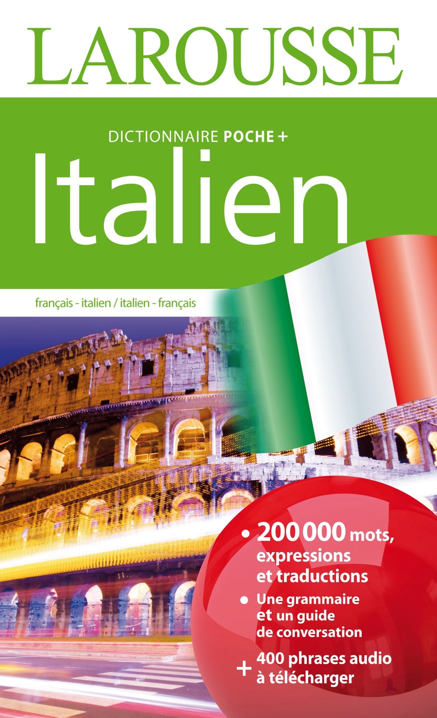 Dictionnaire Larousse poche plus Italien book
