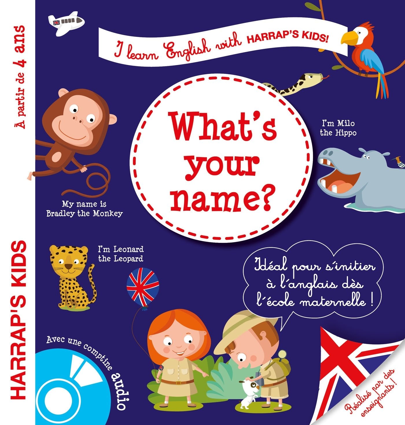 Harrap's I learn english : what's your name ? book