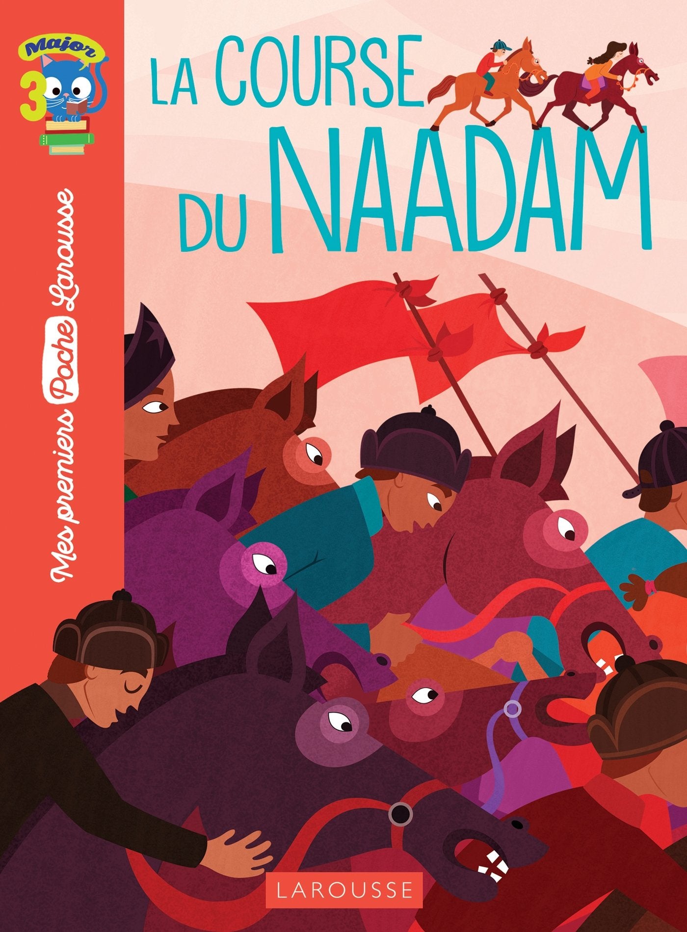 La course de Naadam/Les grains de Baobab: Niveau 3 Major (à partir de 8/9 ans). Avec un joli marque-page détachable Books