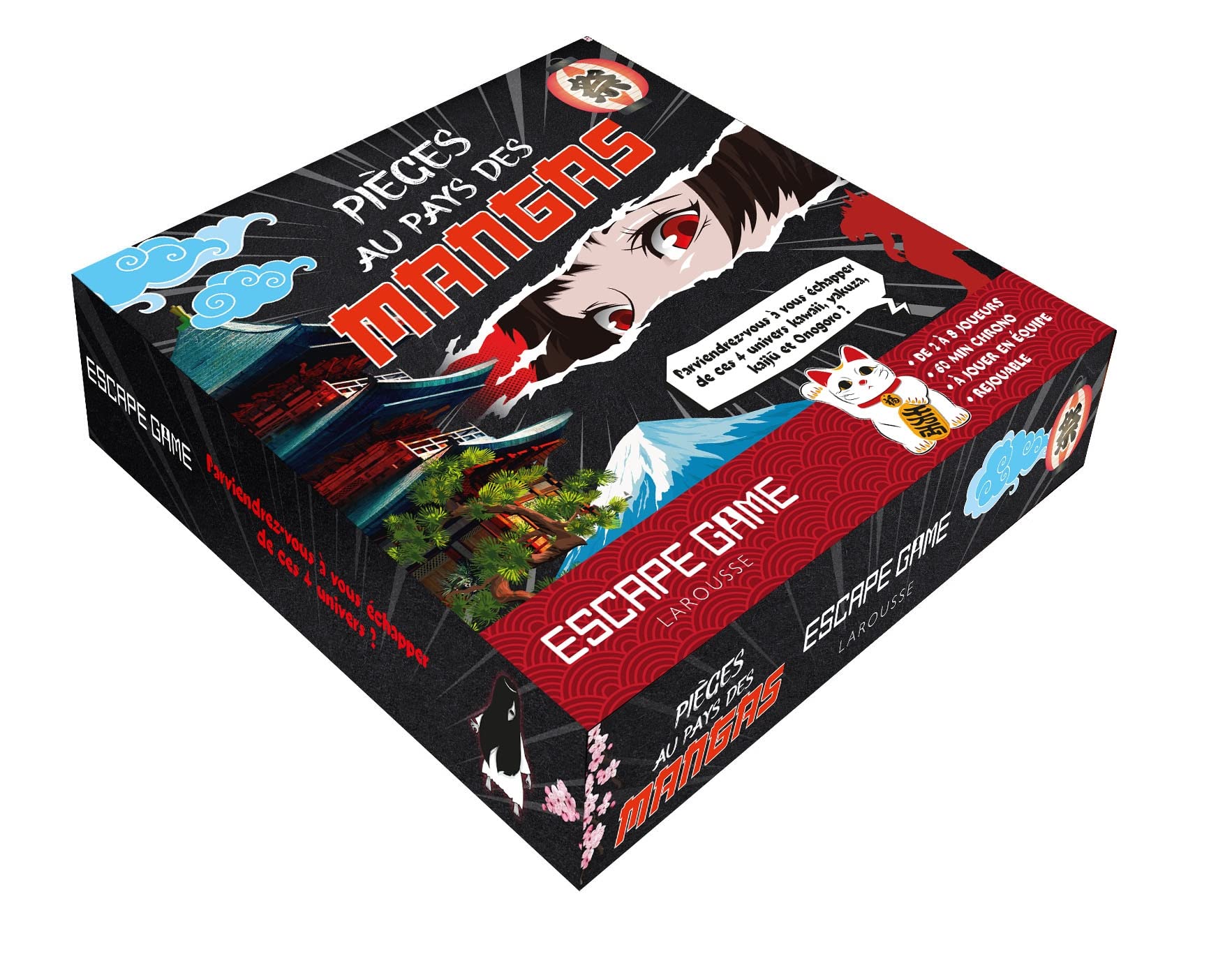 Coffret Escape game - Pièges au pays des mangas Manga