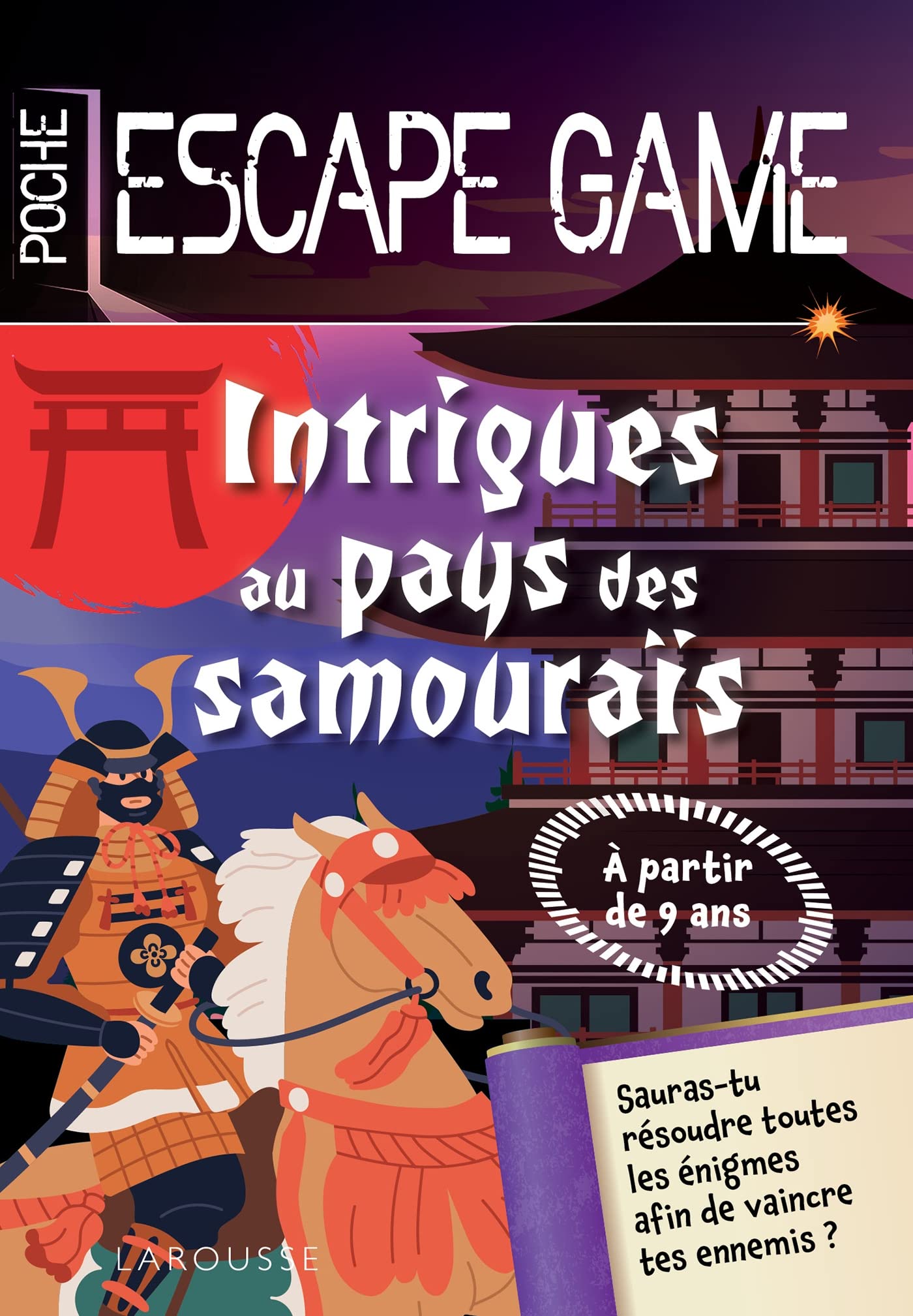 Escape game de poche junior : Intrigues au pays des Samourais book