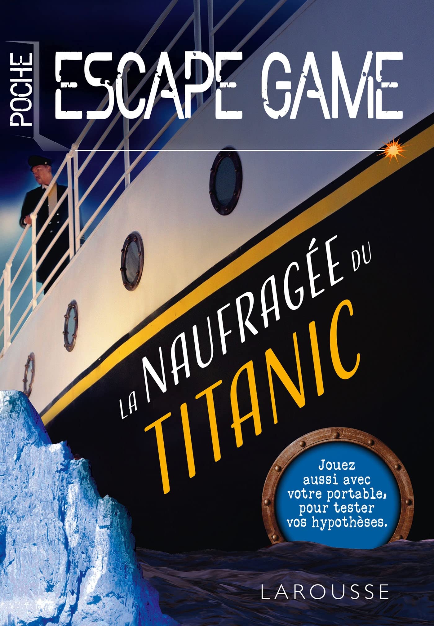 Escape game de poche La naufragée du Titanic book