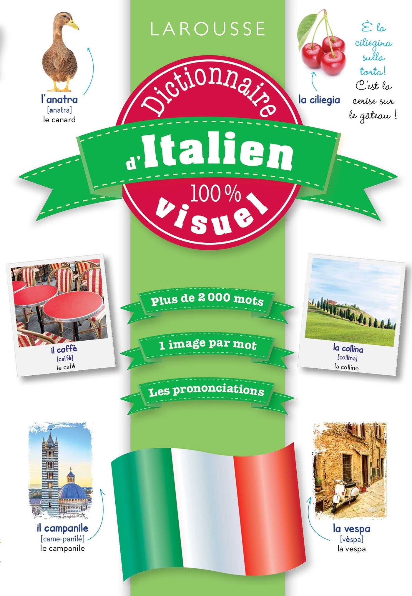 Dictionnaire d'italien 100% visuel book