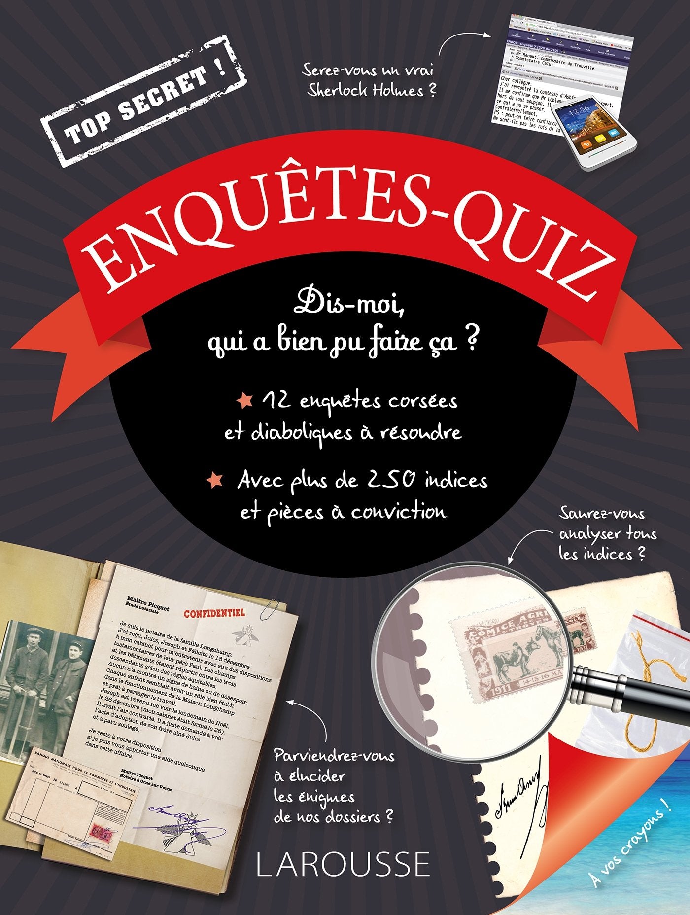 Enquêtes-Quiz- Cahier de vacances book