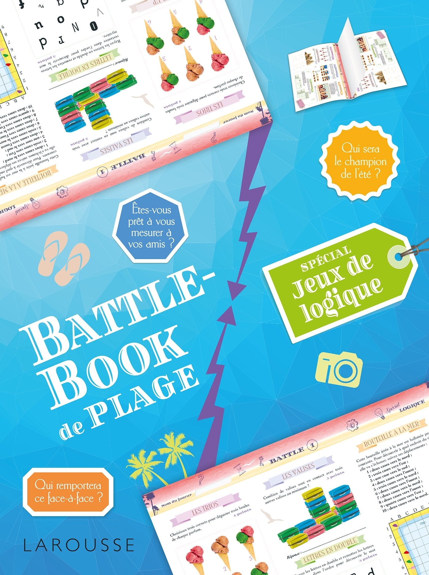 Mon battle book de plage sp Jeux de logique book