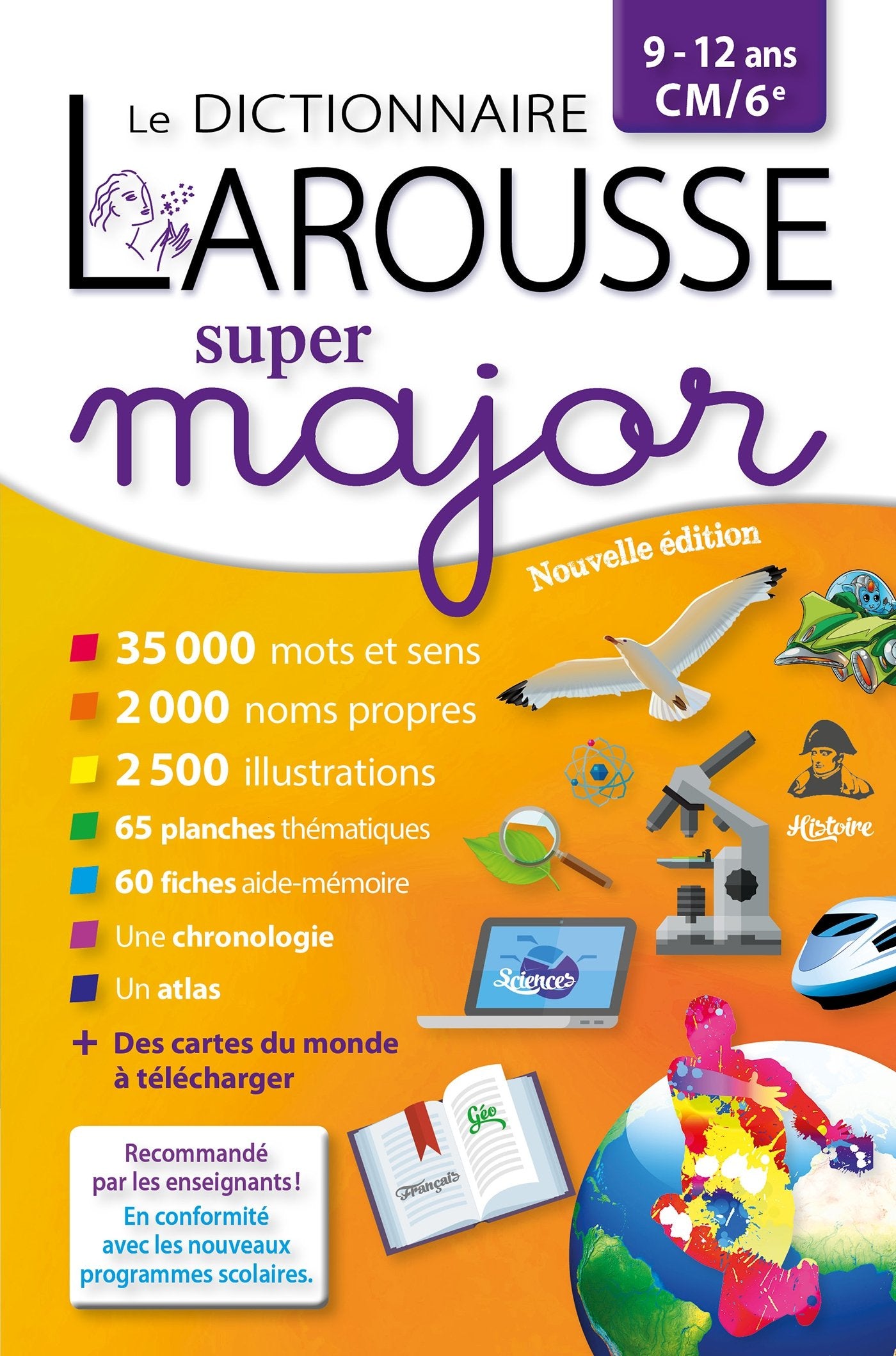 Larousse dictionnaire super major 9/12 ans: CM/6e book