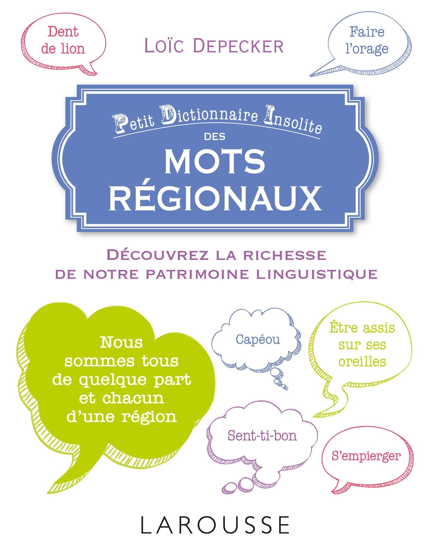 Petit dictionnaire insolite des mots régionaux Non-fiction