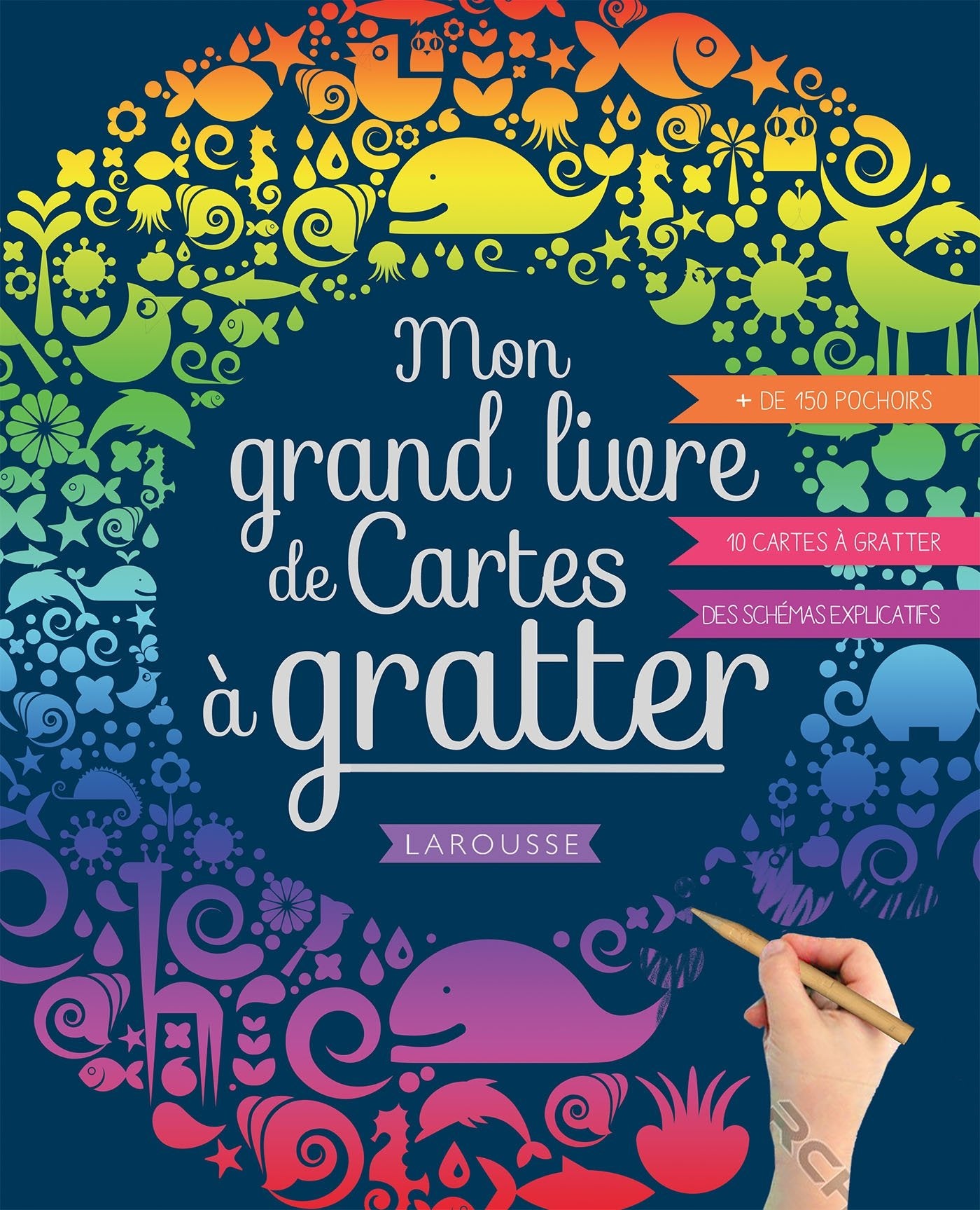 Mon grand livre de cartes à gratter book