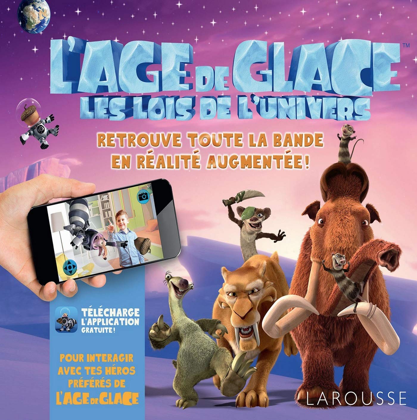 L'Âge de glace, les lois de l'Univers - Album 3D book