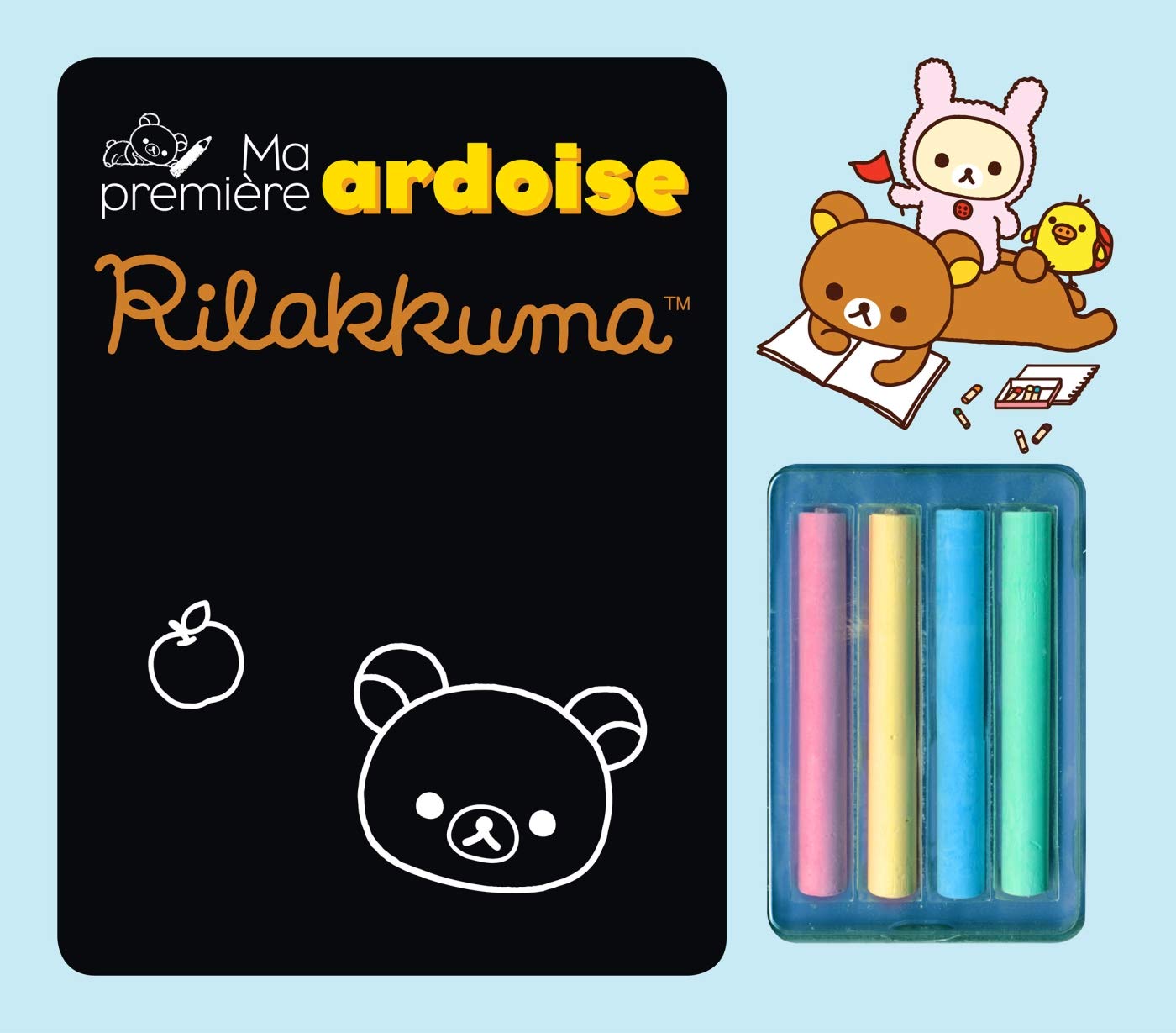 Ma première ardoise Rilakkuma: Avec des craies Tiptoi & Games