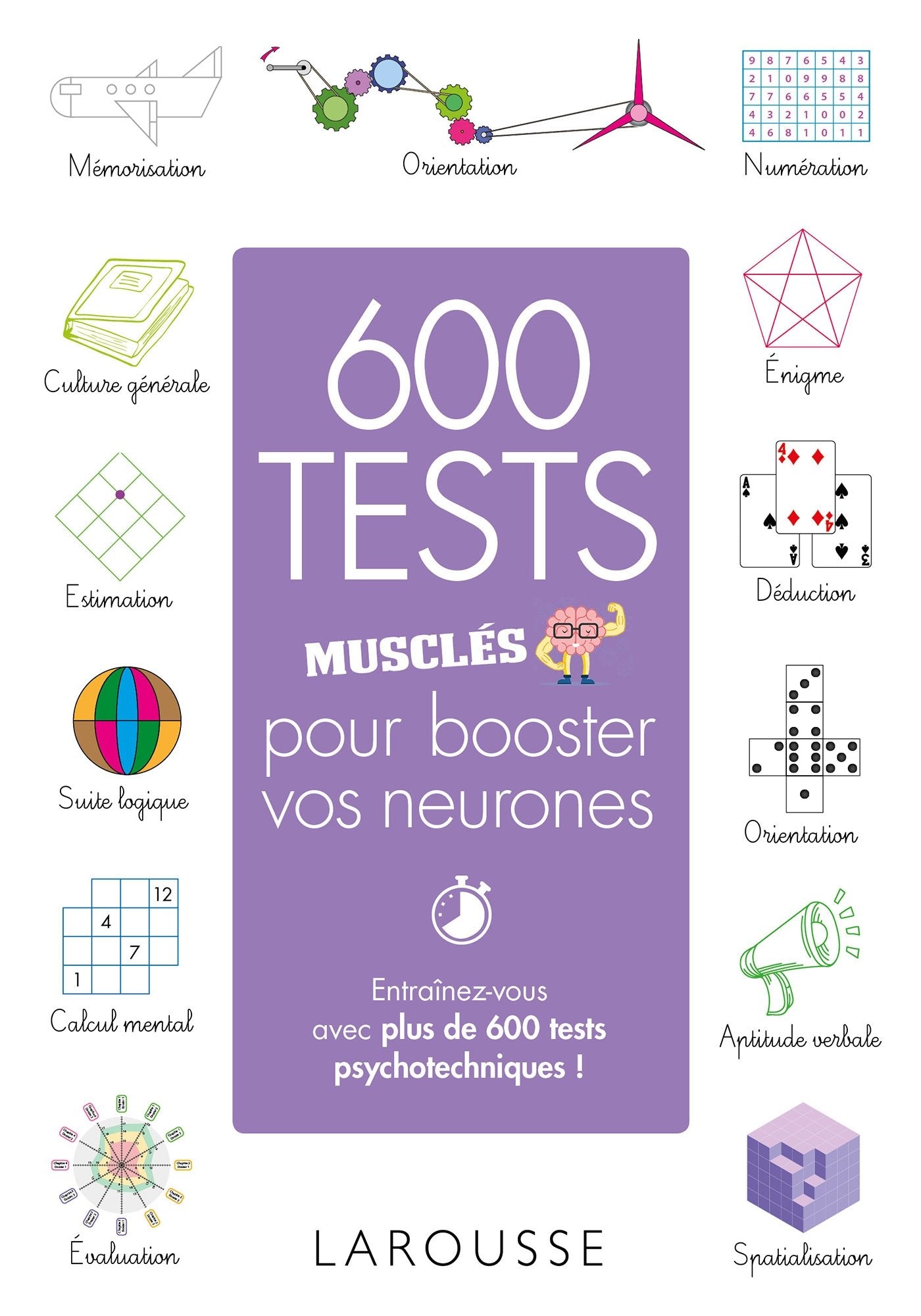 600 tests musclés pour booster vos neurones Non-fiction
