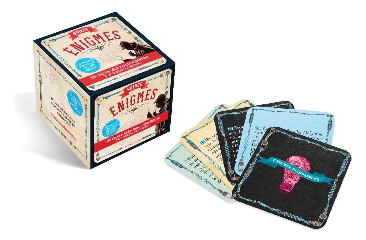 Soirée énigmes: 250 casse-tête machiavéliques pour animer vos soirées ! Leisure & Fun