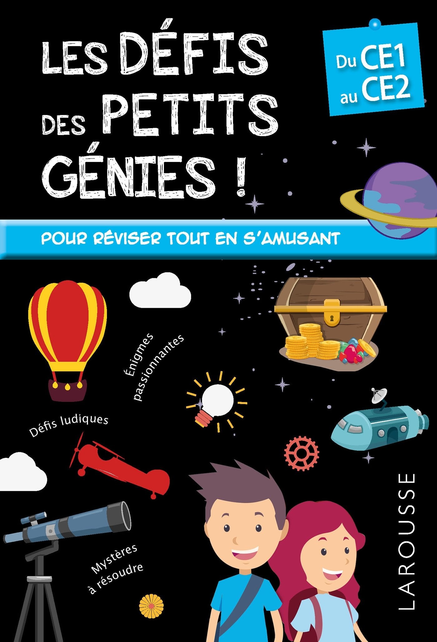 Les défis des petits génies, du CE1 au CE2: Du CE1 au CE2, 7-8 ans Professional & Reference Books