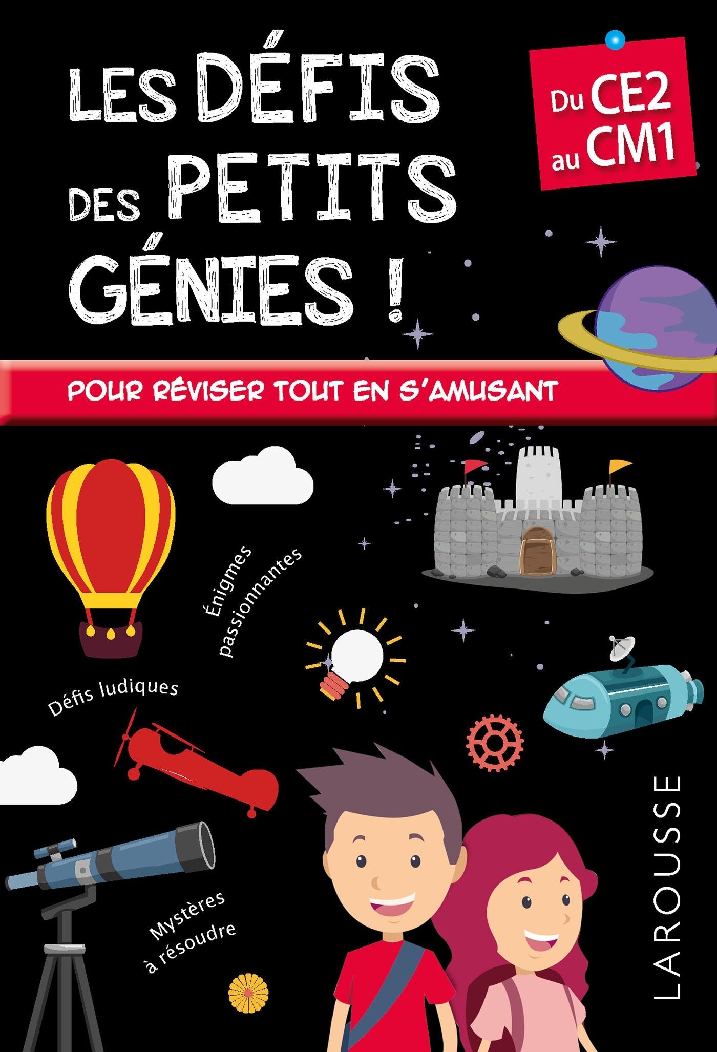 Les défis des petits génies, du CE2 au CM1: Du CE2 au CM1, 8-9 ans Professional & Reference Books