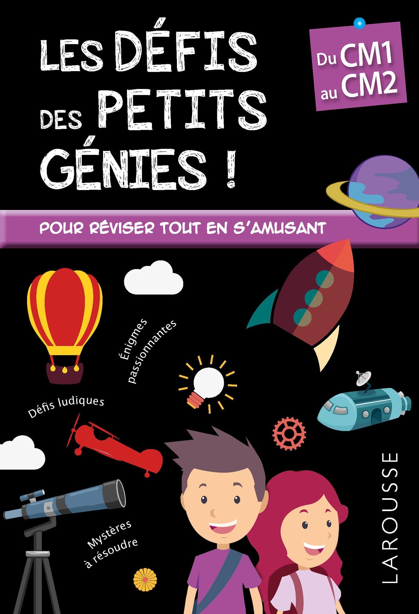 Les défis des petits génies, du CM1 au CM2: Du CM1 au CM2, 9-10 ans Professional & Reference Books