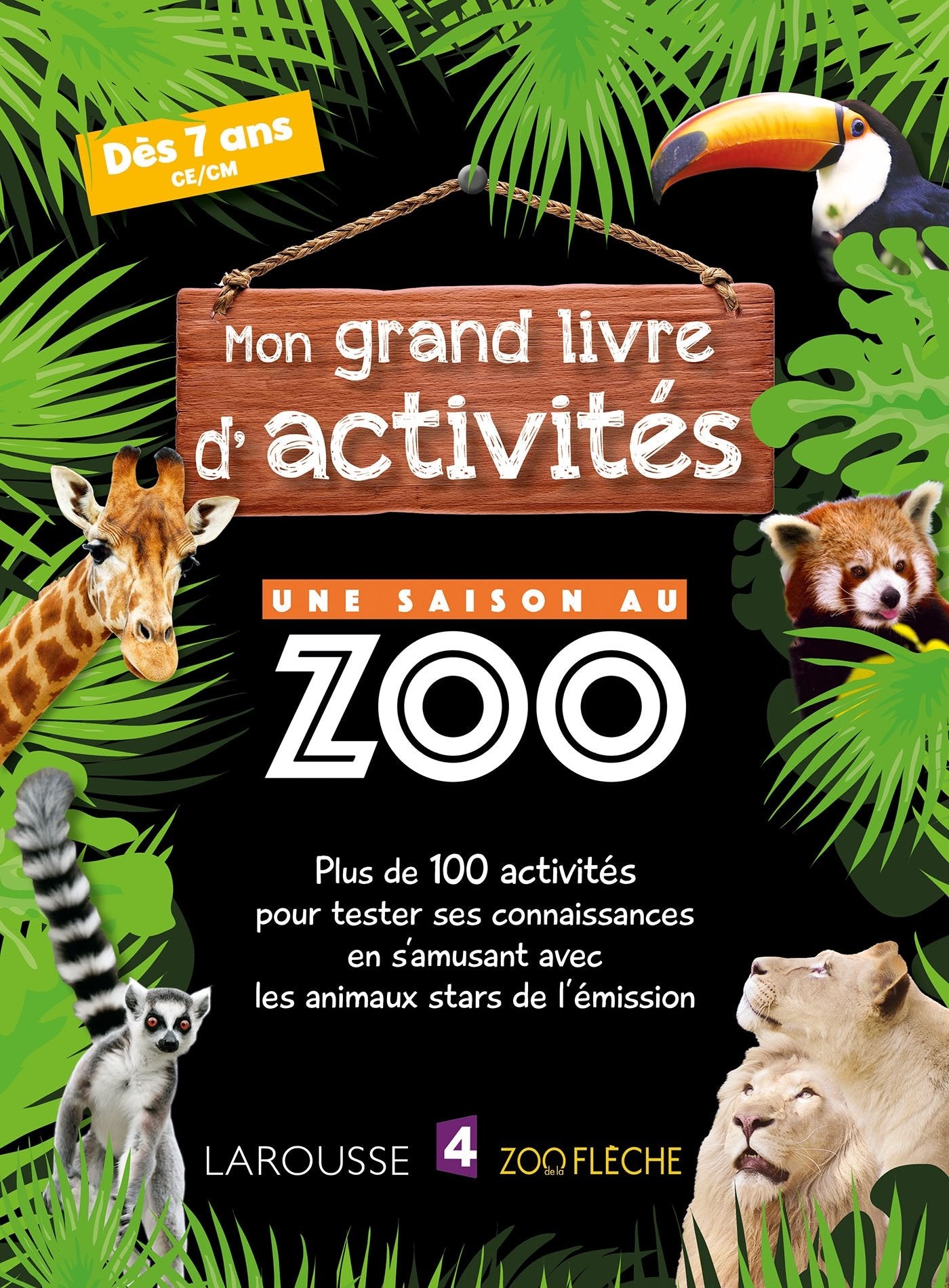 Mon grand livre d'activités UNE SAISON AU ZOO Professional & Reference Books