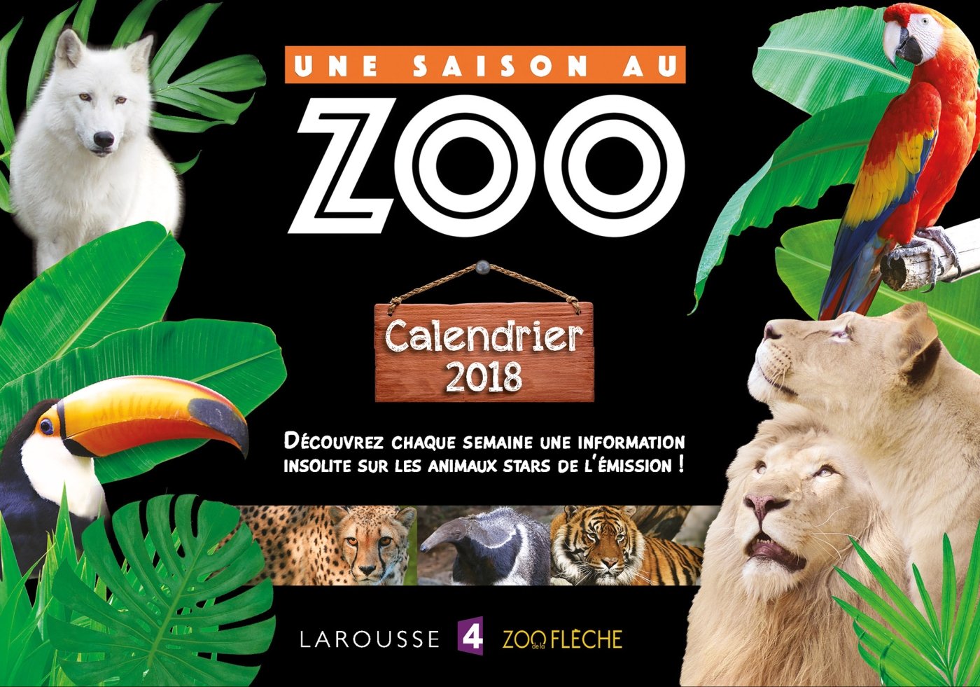 Le calendrier UNE SAISON AU ZOO book