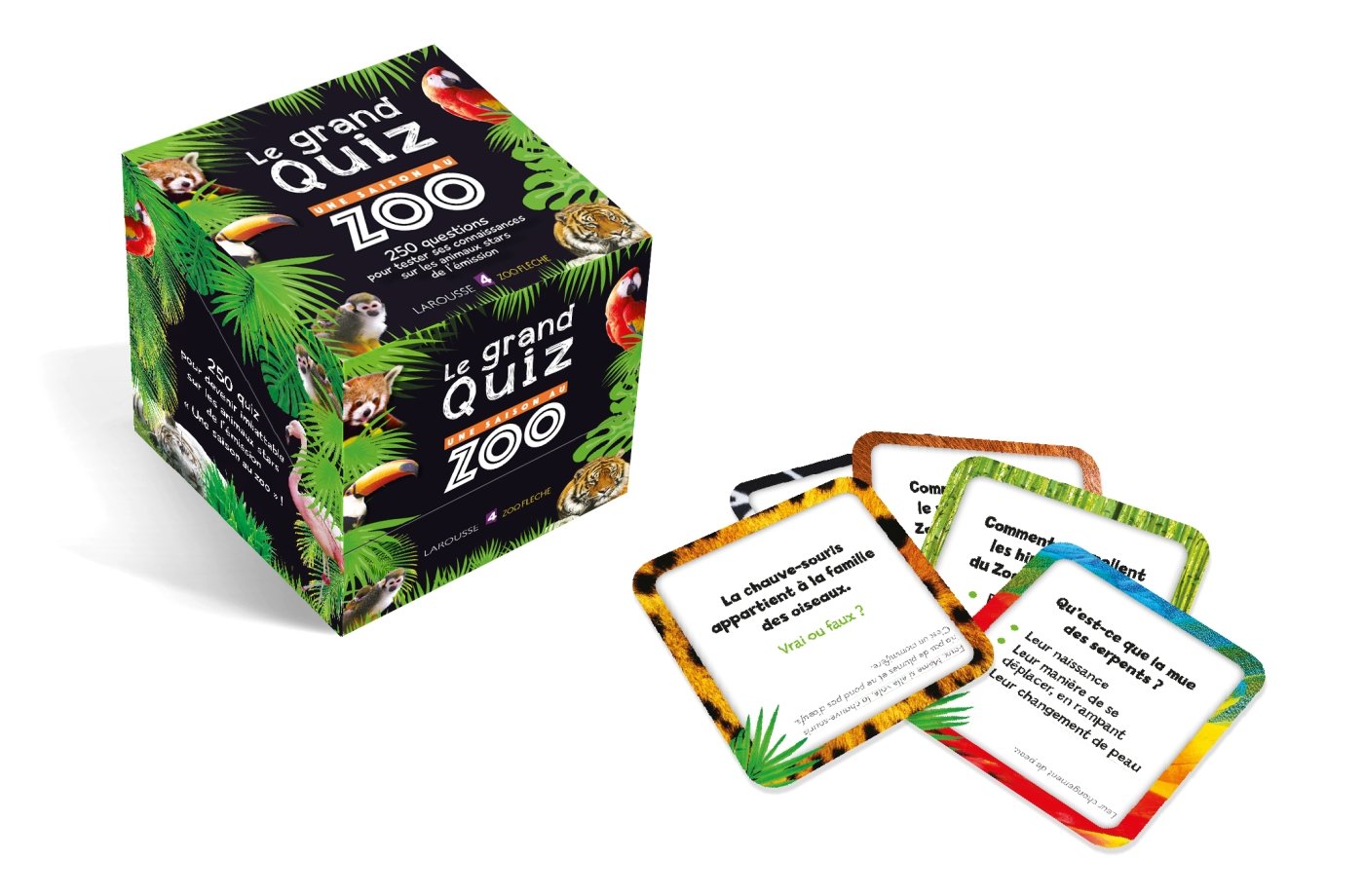 Le grand quiz UNE SAISON AU ZOO Children's books
