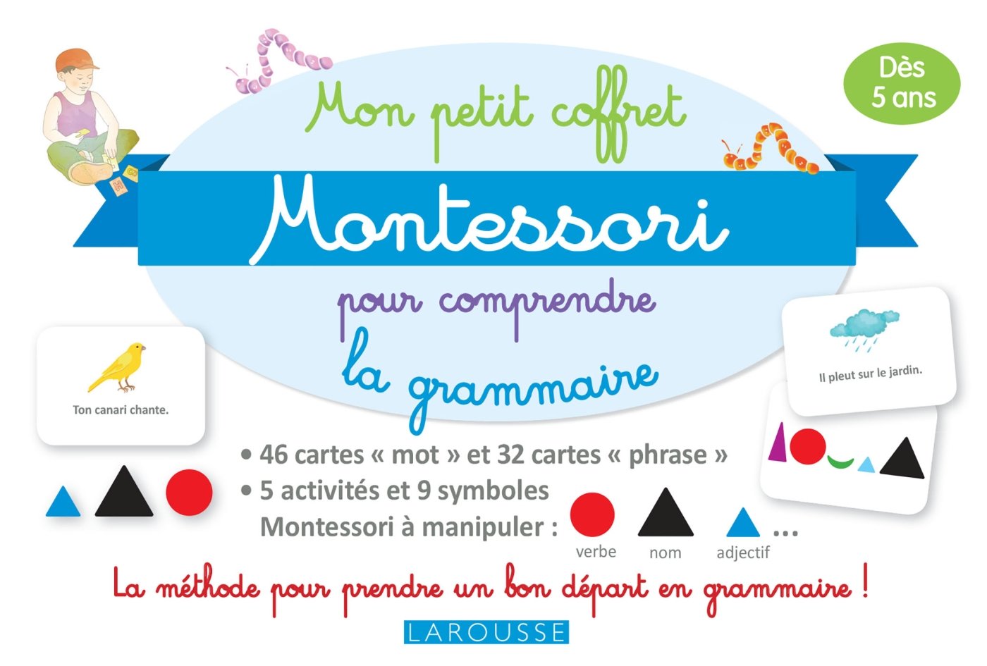 Mon petit coffret Montessori pour comprendre la grammaire Professional & Reference Books