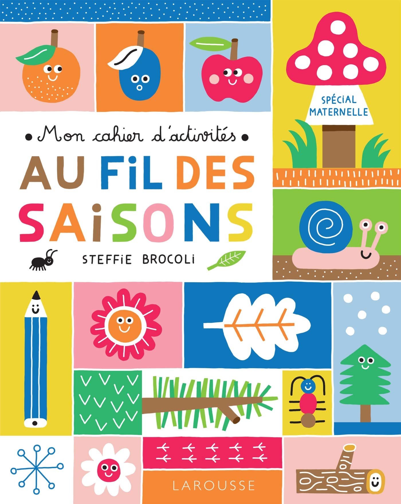 Mon cahier d'activités : au fil des saisons: Mon cahier d'activités, spécial maternelle. Avec plein d'autocollants ! Tiptoi & Games