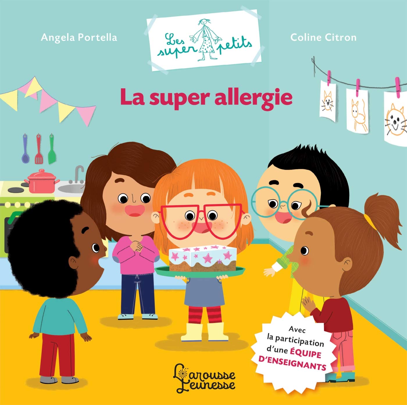 La super allergie Children's books