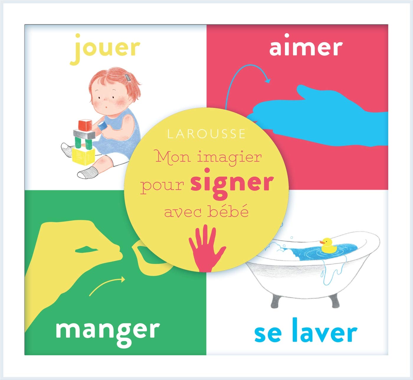 Mon imagier pour signer avec bébé book